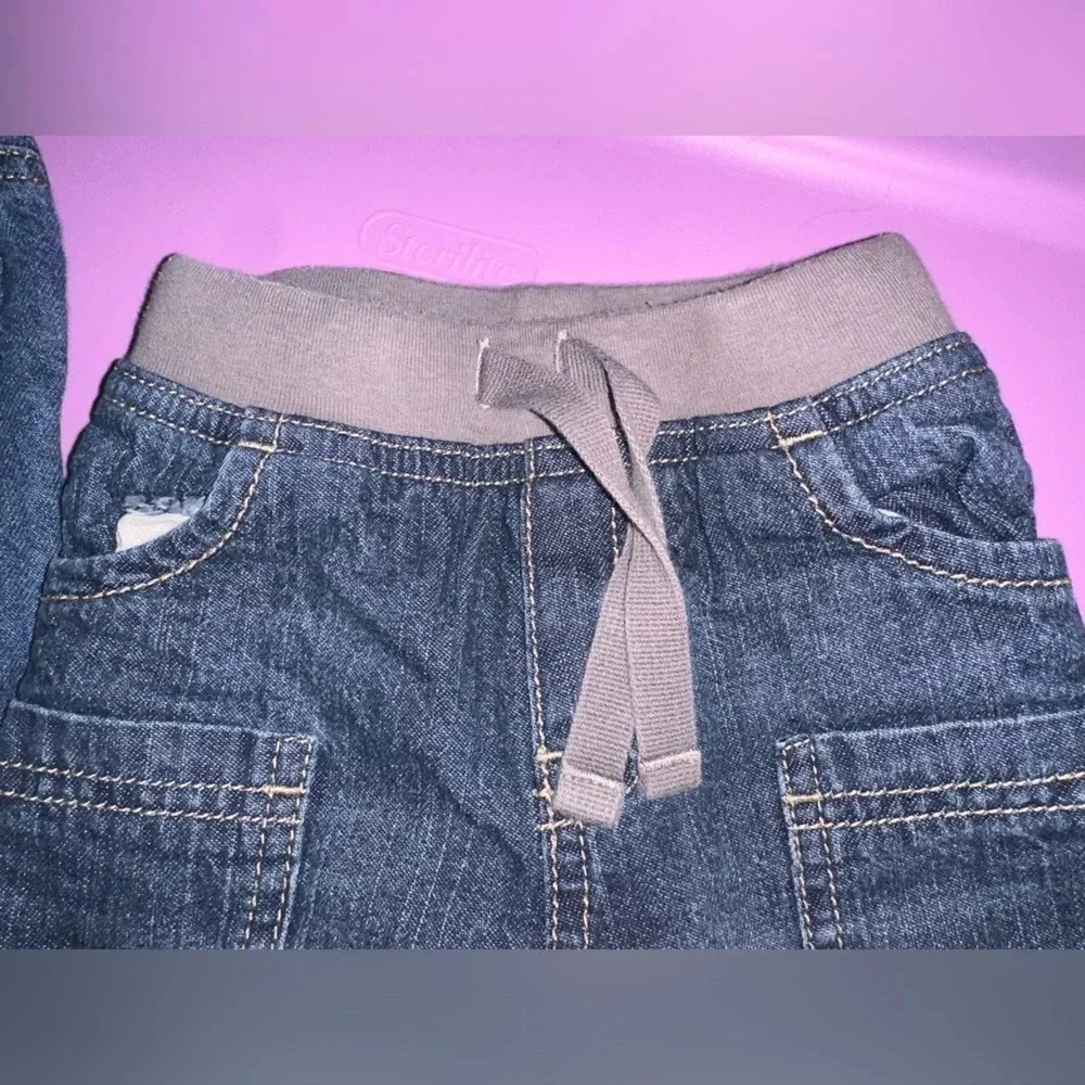 2 pair infant jeans size 3-6 months - Picture 3 of 6